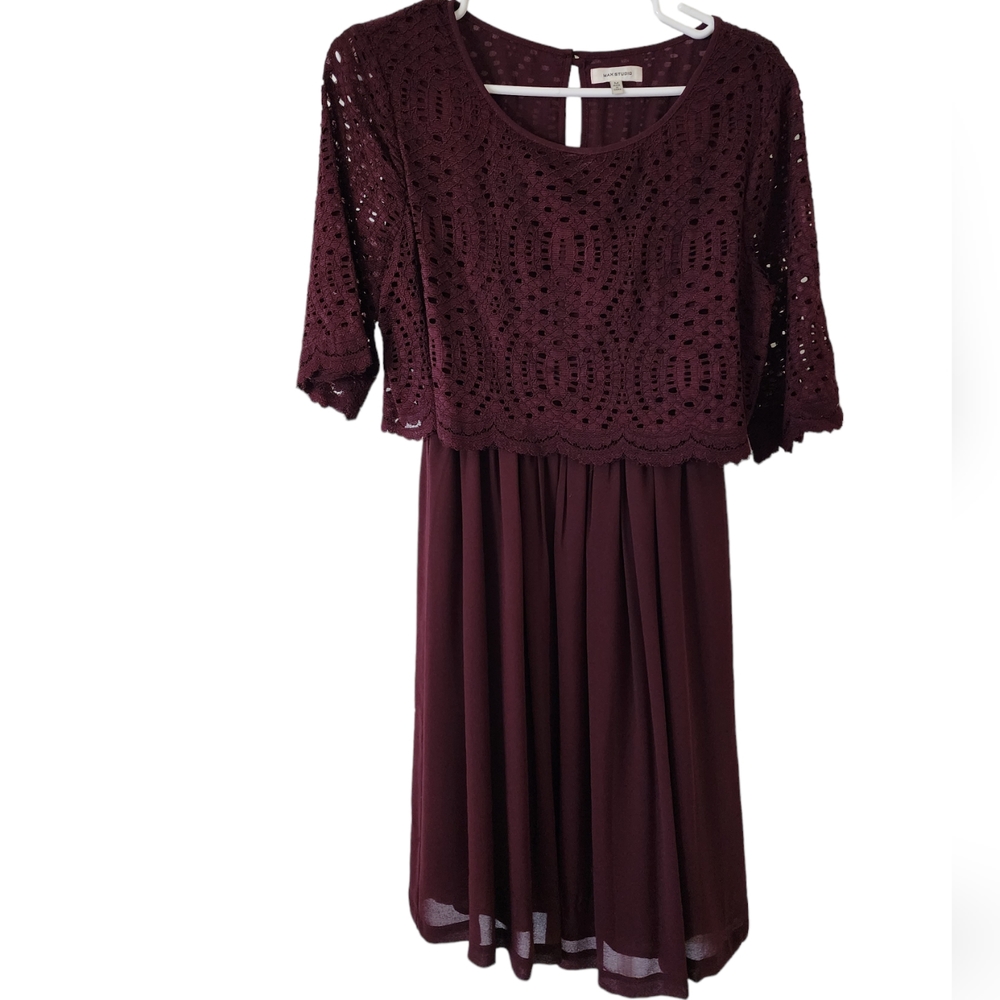 Plum Purple Max Studio dress